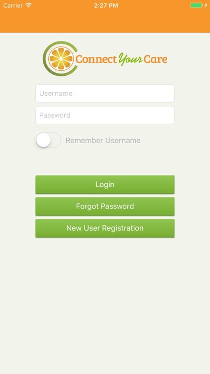 connectyourcare login